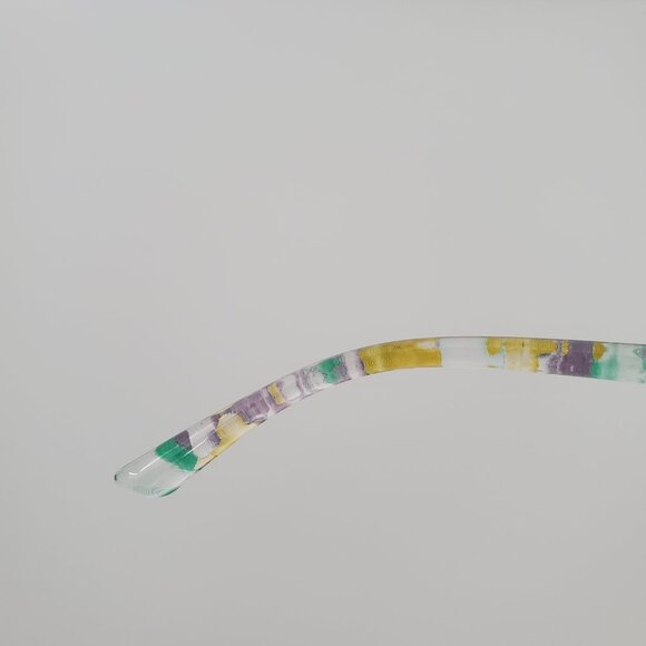 NWOT MAX STUDIO Women's Readers Reading Glasses +1.50 Oval Lens Pastel Florals - Picture 7 of 8